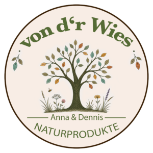 Logo von der Wiese, Naturprodukte von Anna und Dennis Köhler